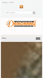 Mobile Screenshot of eldedemokrasi.com